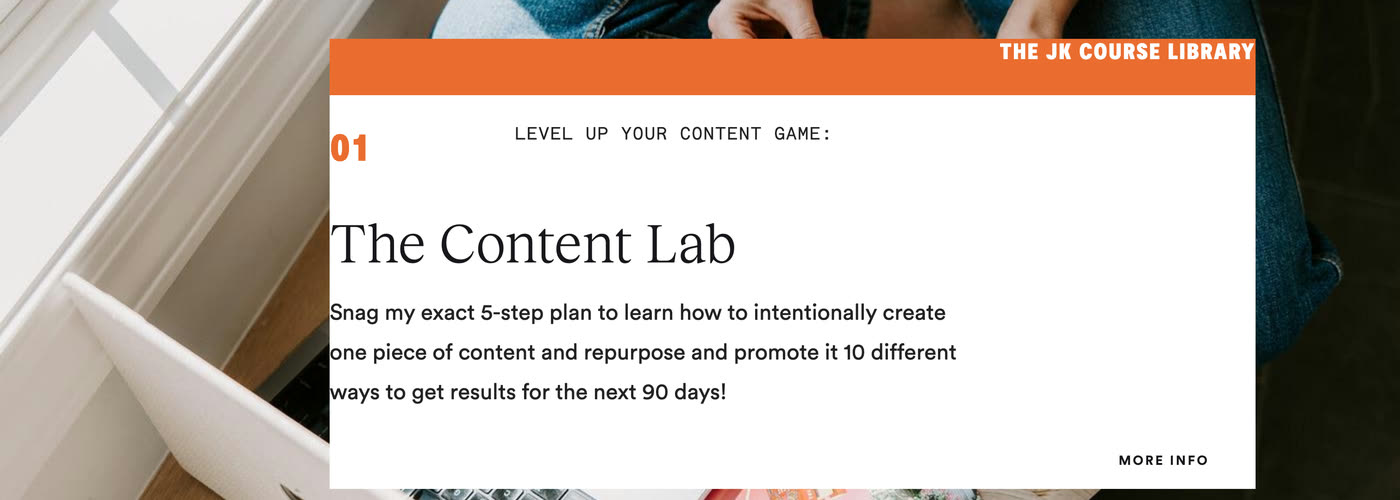 Build — Course 01 — The Content Lab