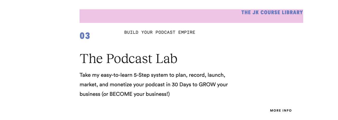 Build — Course 03 — The Podcast Lab