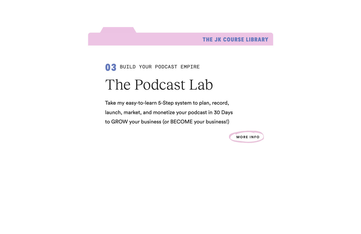 Origin — Course 03 — The Podcast Lab