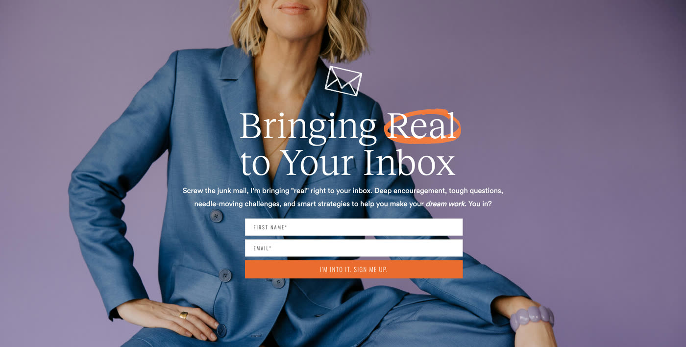 Origin — Bringing Real to Your Inbox — signup