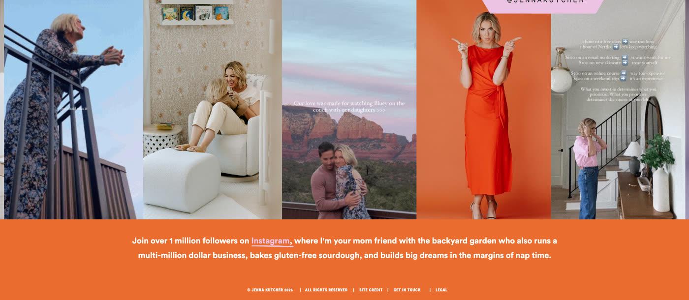 Origin — Instagram strip + caption + copyright